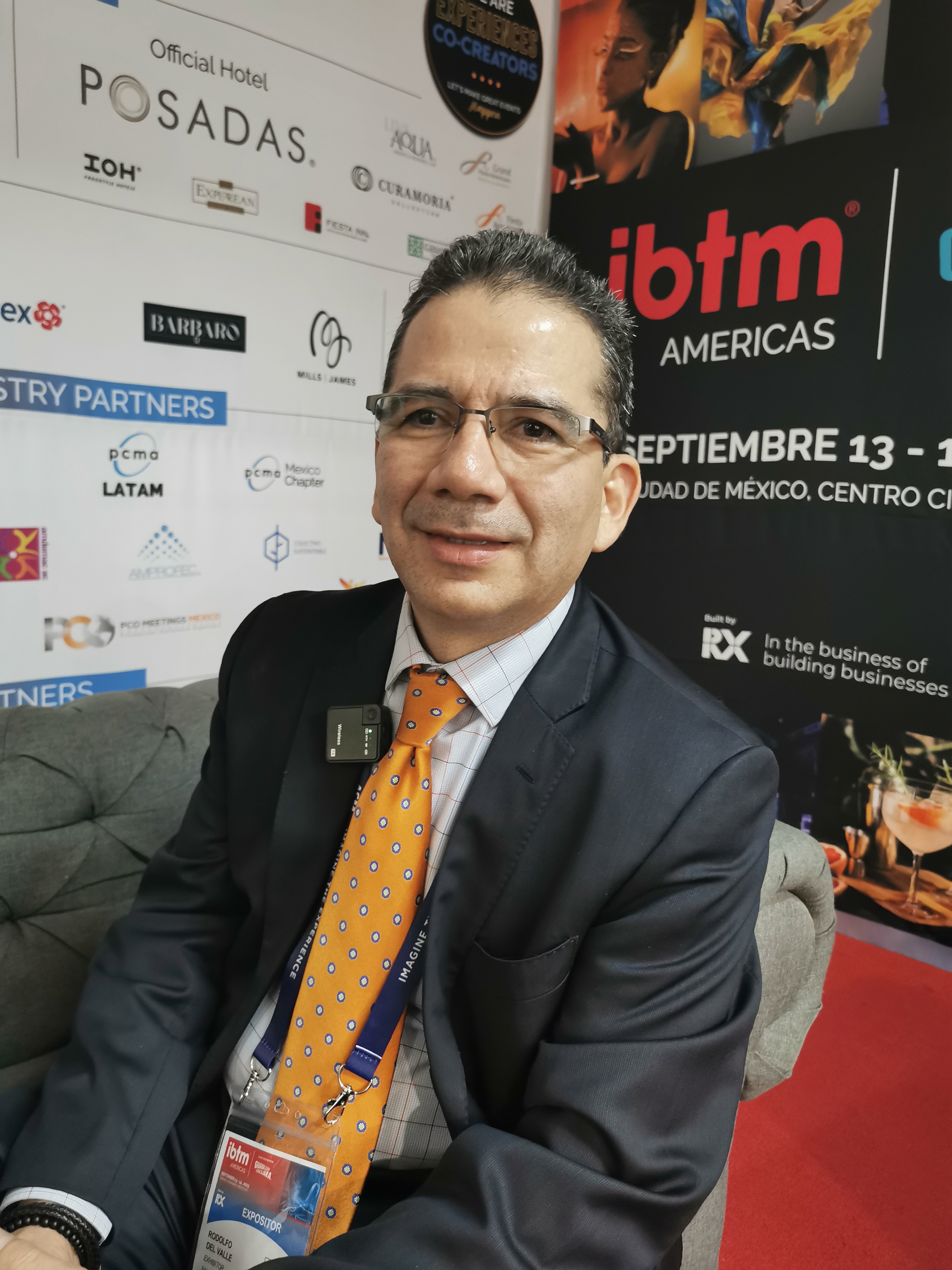 Rodolfo del Valle desde IBTM Americas en Ciudad de México nos comenta sobre el Panama Convention Center