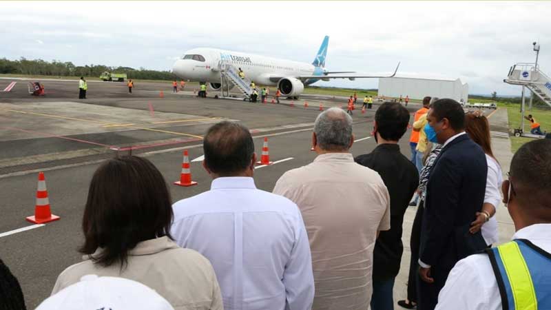 Llega El Primer Vuelo Charter De Canadá Hacia Río Hato