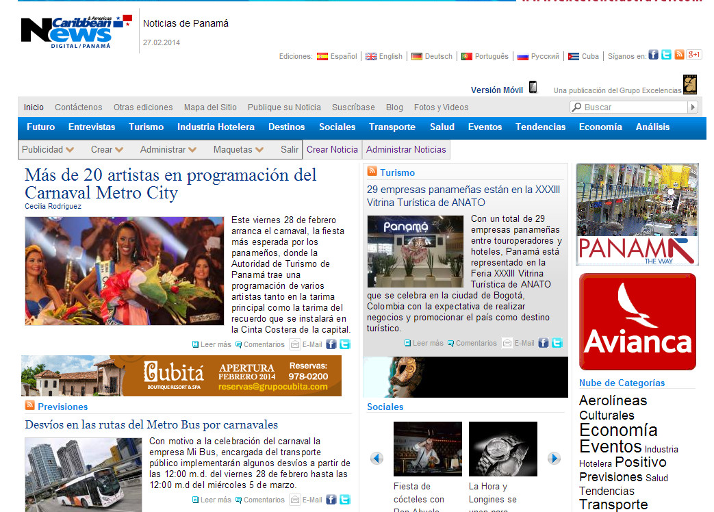 Caribbean News Digital Panamá no circulará el martes de carnaval