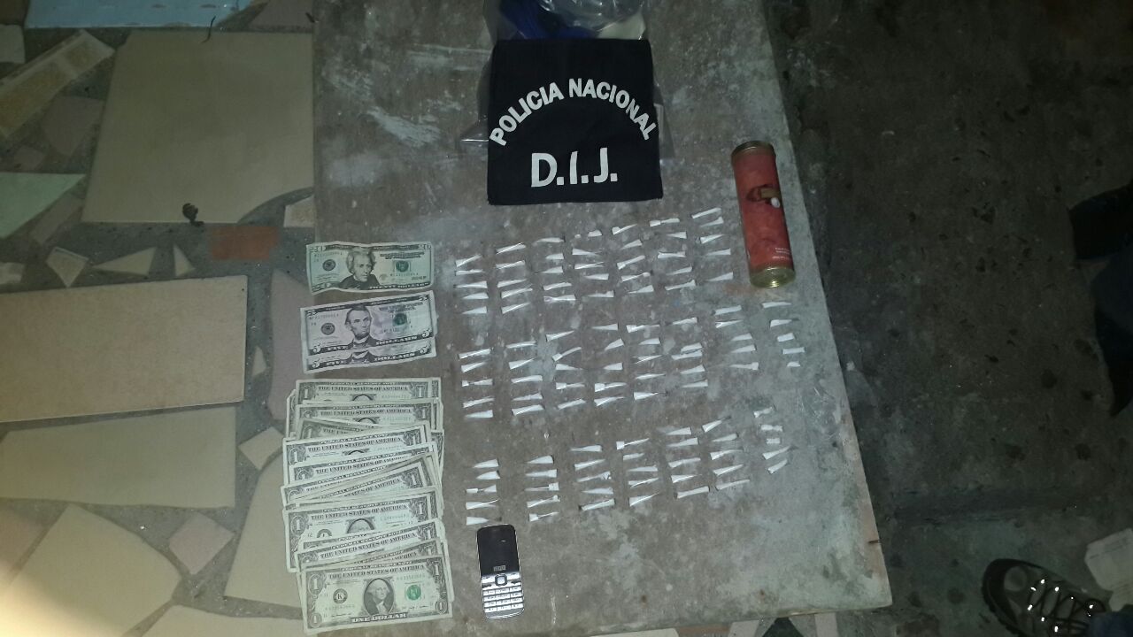 Decomisan droga y detienen a involucrados en varias operaciones