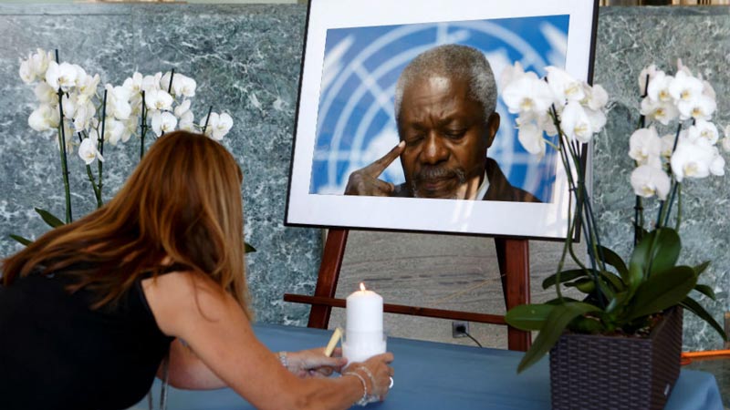 Lamentan desde Panamá fallecimiento de Kofi Annan