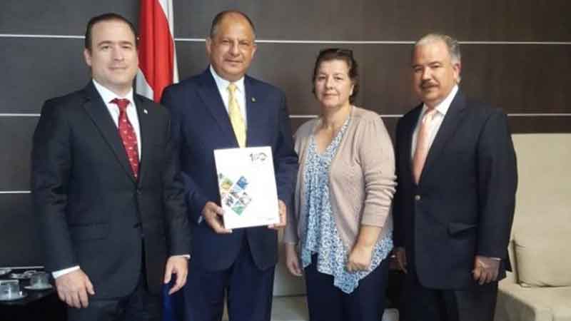 Presidente de Costa Rica participará en EXPOCOMER 2018