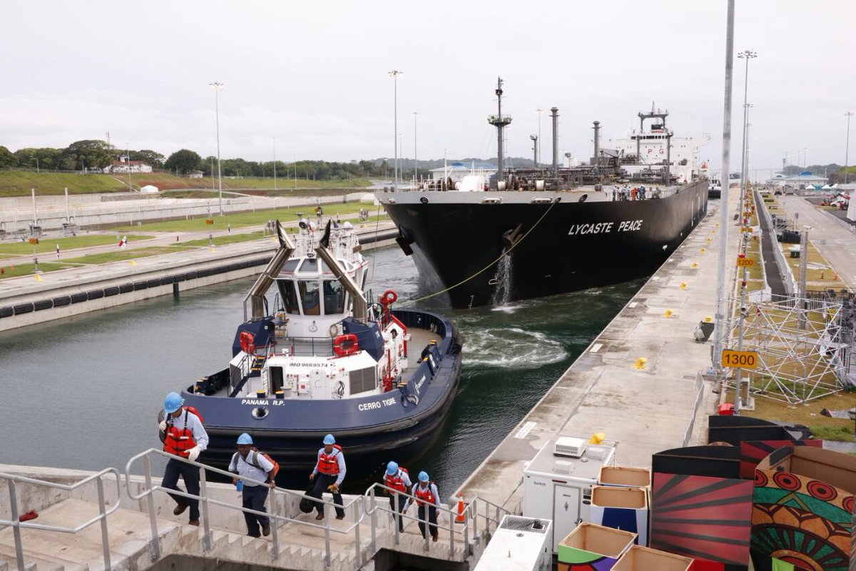 Nuevo Canal de Panamá inició operaciones formales