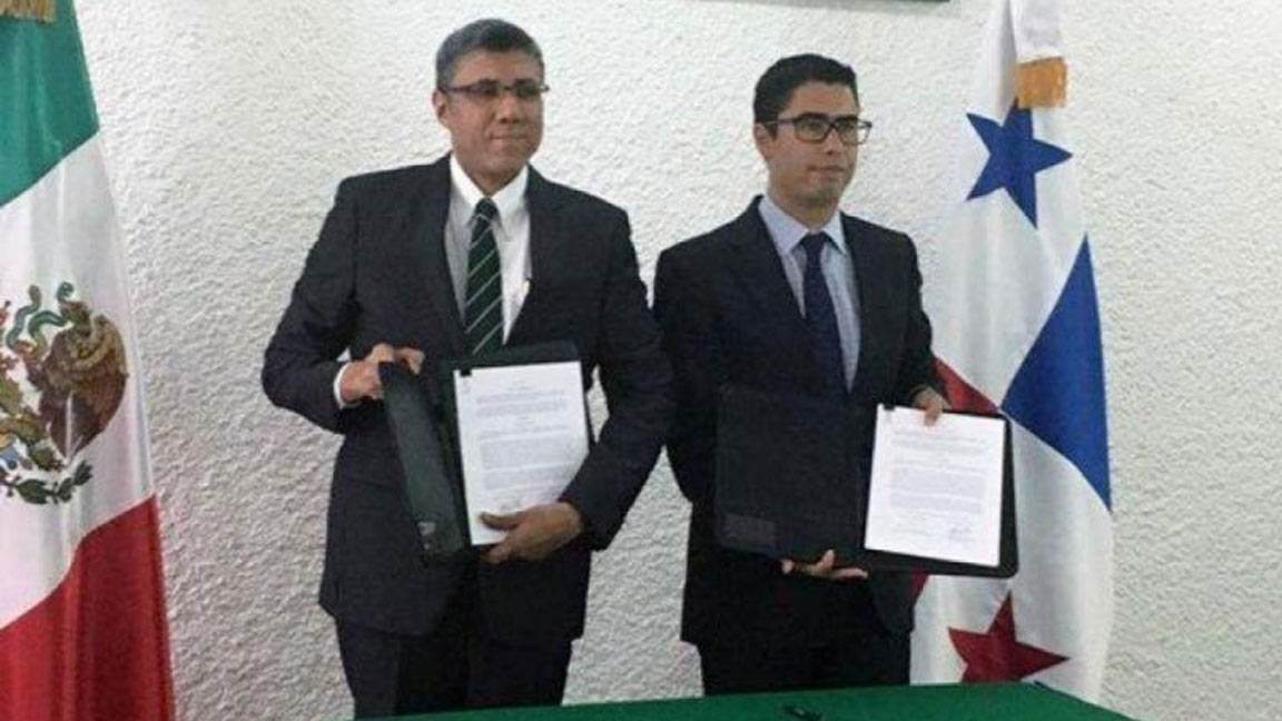 Panamá y México suscribieron convenio para intercambio de información financiera