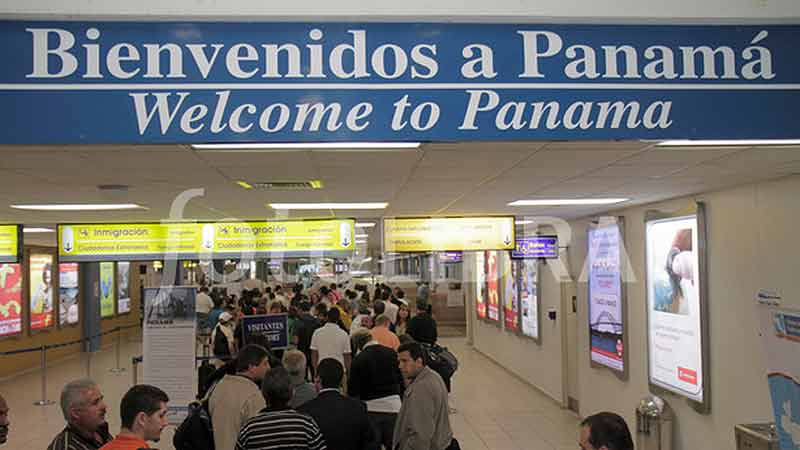 Disminuye entrada de pasajeros a Panamá hasta Julio
