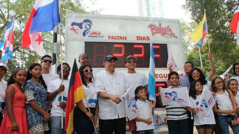 Panamá descuenta los días hasta Jornada Mundial Juventud