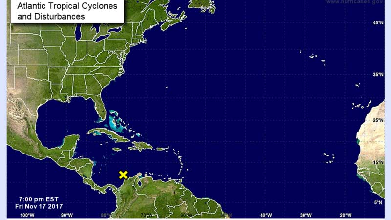Advierten sobre formación de disturbio tropical frente al Caribe panameño