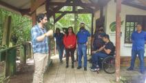 Habilitan accesos para personas con discapacidad y adultos mayores en parques nacionales de Panamá, Adrián Benedetti 