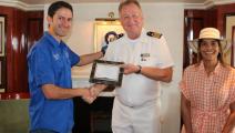 ATP entrega certificado de reconocimiento a la línea de cruceros Star Clippers por sus 15 años realizando viajes a Panamá