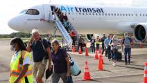 Llega a Río Hato vuelo de Air Transat con 150 pasajeros