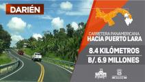 Panamá inaugura rehabilitación de Carretera Panamericana en zona selvática