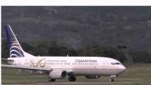 Copa Airlines suspende vuelo de Panamá a Managua