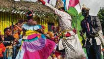 II festival de la pollera conga es el sábado 15 de marzo