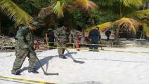 Hallan dos nuevos explosivos en Isla Iguana
