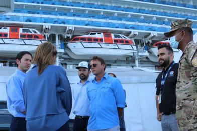 PANAMA coordina acciones para optimizar experiencia de turistas que llegan al Puerto de Cruceros de Amador